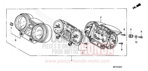 MESSGERAET (CB1300S/CB1300SA) CB1300SA9 de 2009